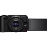 Canon EOS R50 V Mirrorless Camera 14-30mm Lens Video Creator Bundle