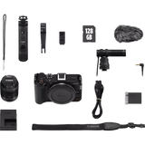Canon EOS R50 V Mirrorless Camera 14-30mm Lens Video Creator Bundle