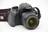 Used Canon EOS 1000D Camera with EFS 18-55mm Lens