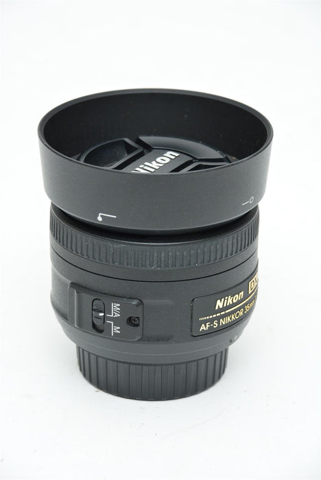 Used Nikon DX AF-s Nikkor 35mm f/1.8G Lens