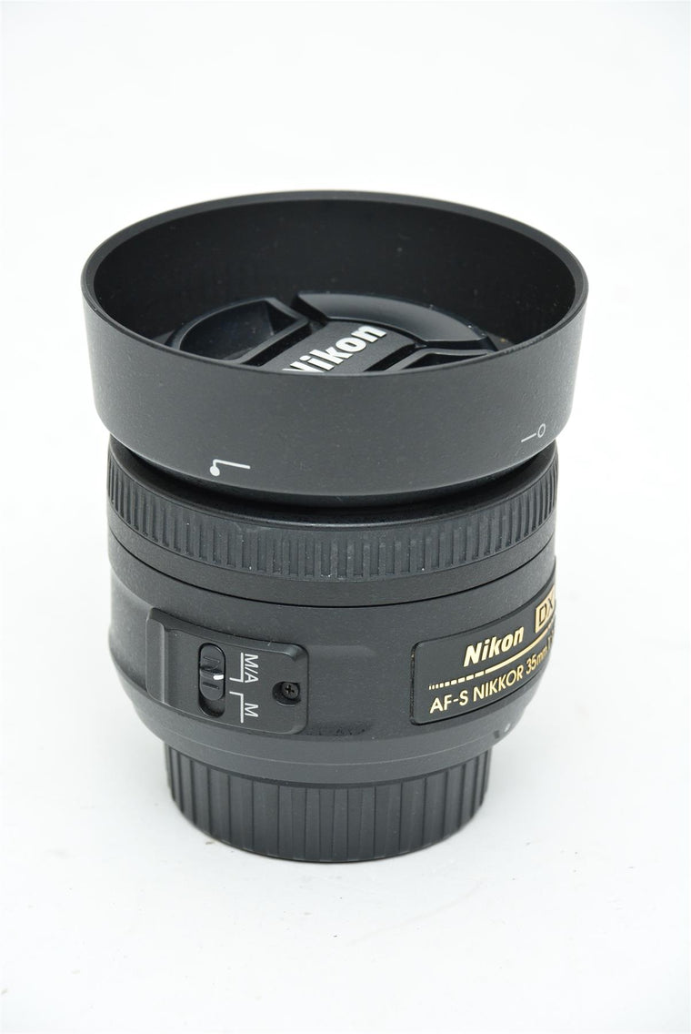 Used Nikon DX AF-s Nikkor 35mm f/1.8G Lens