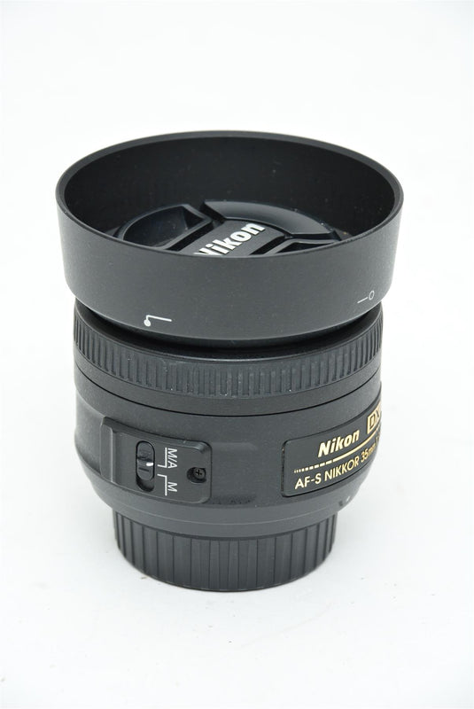 Used Nikon DX AF-s Nikkor 35mm f/1.8G Lens