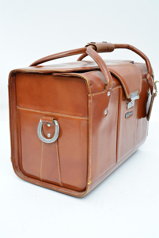 Used Nikon FB-11 Brown Leather Camera Case