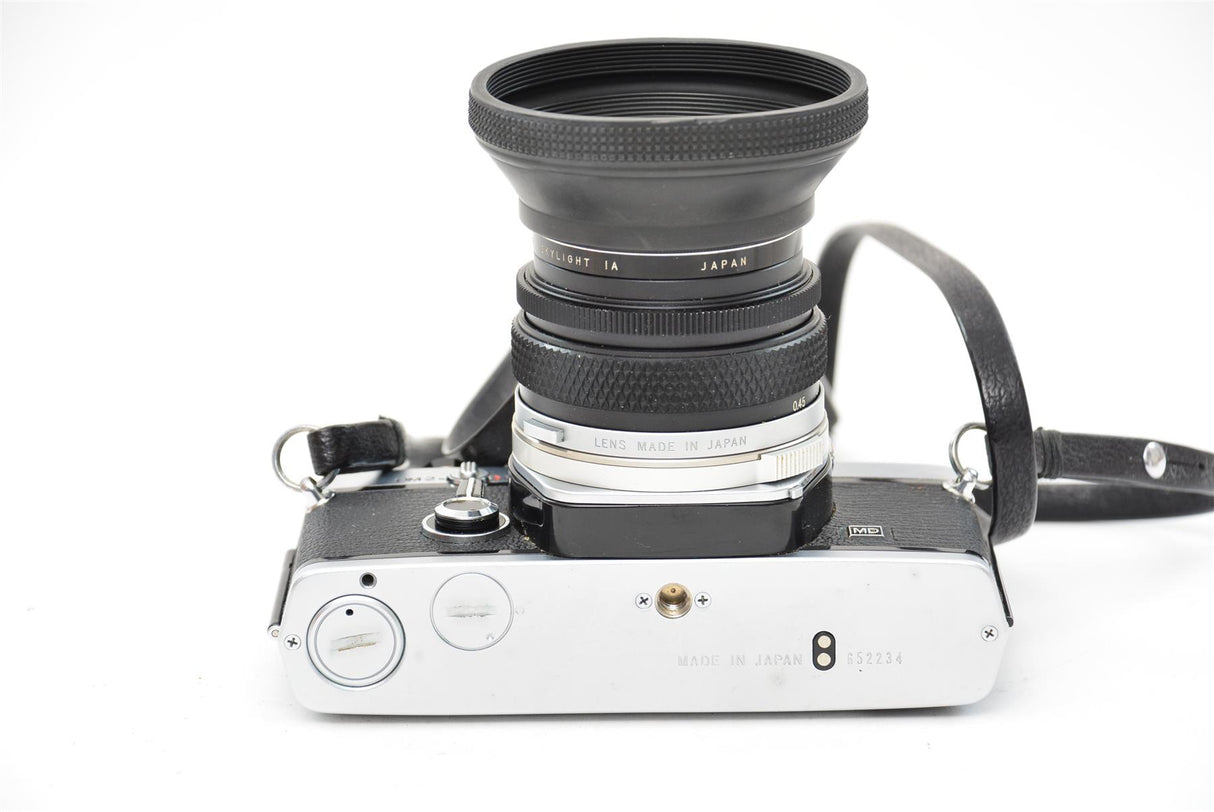 Used Olympus OM-2 Film Camera with 50mm Lens