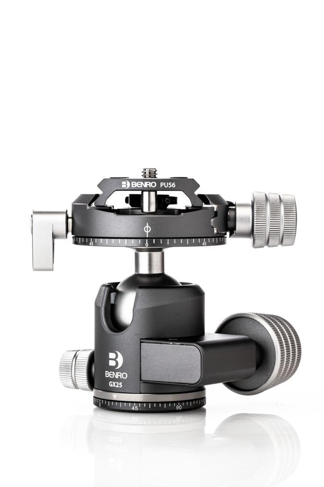 Benro GX25 Low Profile Ball Head PU56 Plate