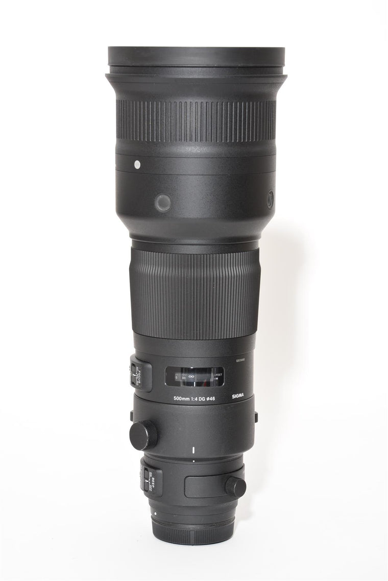 Used Sigma 500mm f/4 DG Sport Lens For Canon EF
