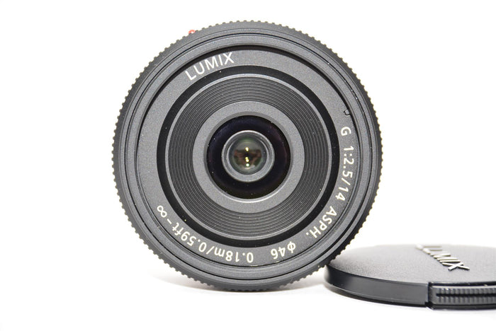 Used Panasonic Lumix G 14mm f/2.5 ASPH Lens