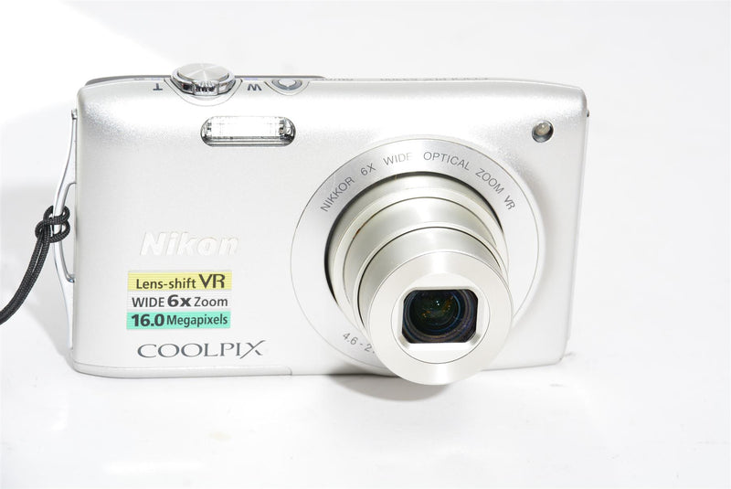 Used Nikon Coolpix S3300 Compact Digital Camera - NO CHARGER INCLUDED