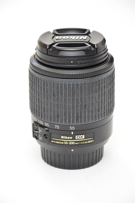 Used Nikon AF-S Nikkor 55-200mm f/4-5.6 G ED Lens