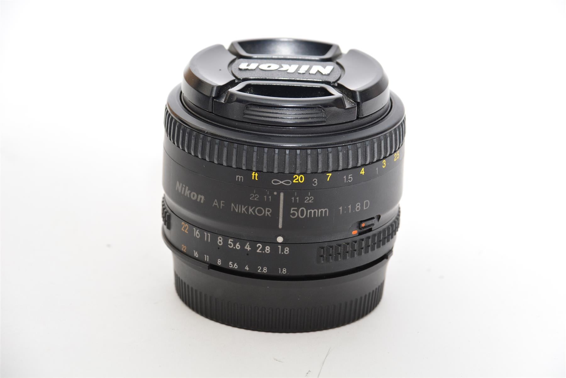 Used Nikon Nikkor AF 50mm f/1.8D Lens