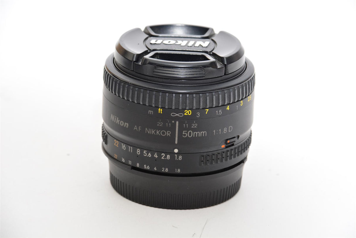Used Nikon Nikkor AF 50mm f/1.8D Lens