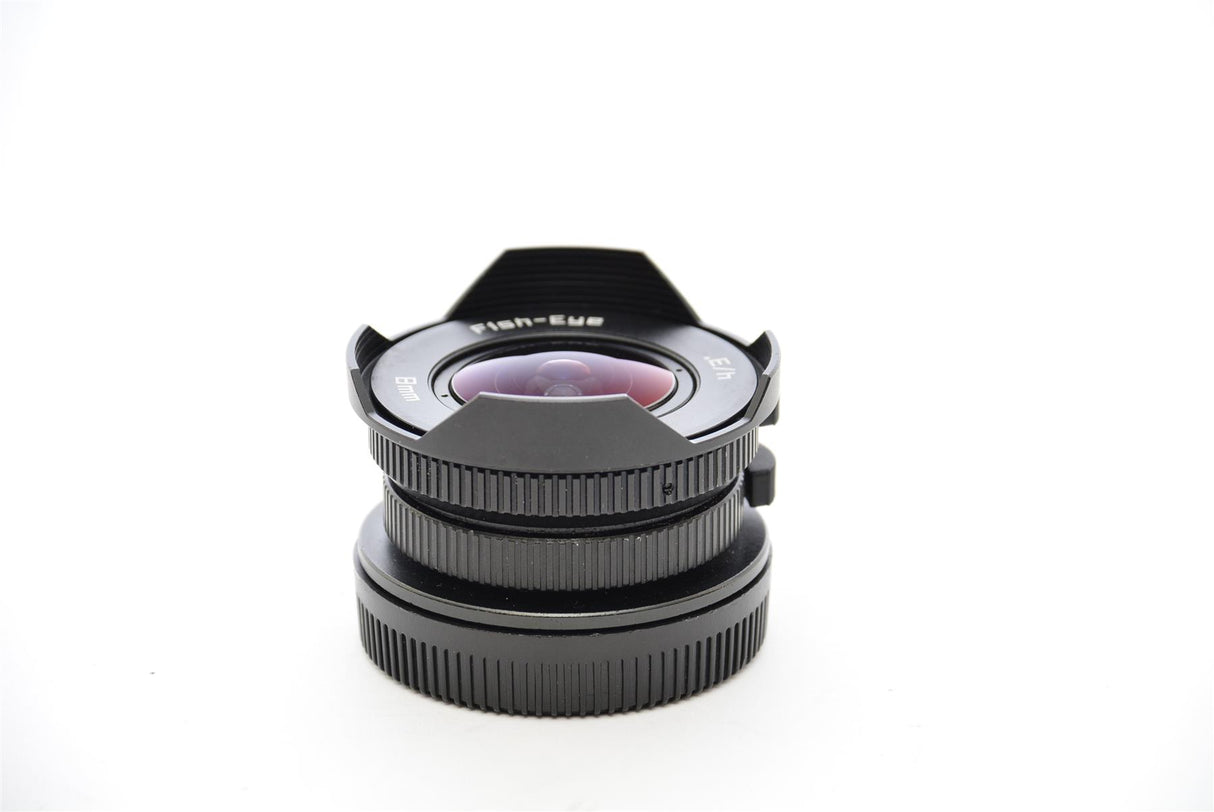 Used 8mm F3.8 Fisheye Lens for M43 MFT Mount