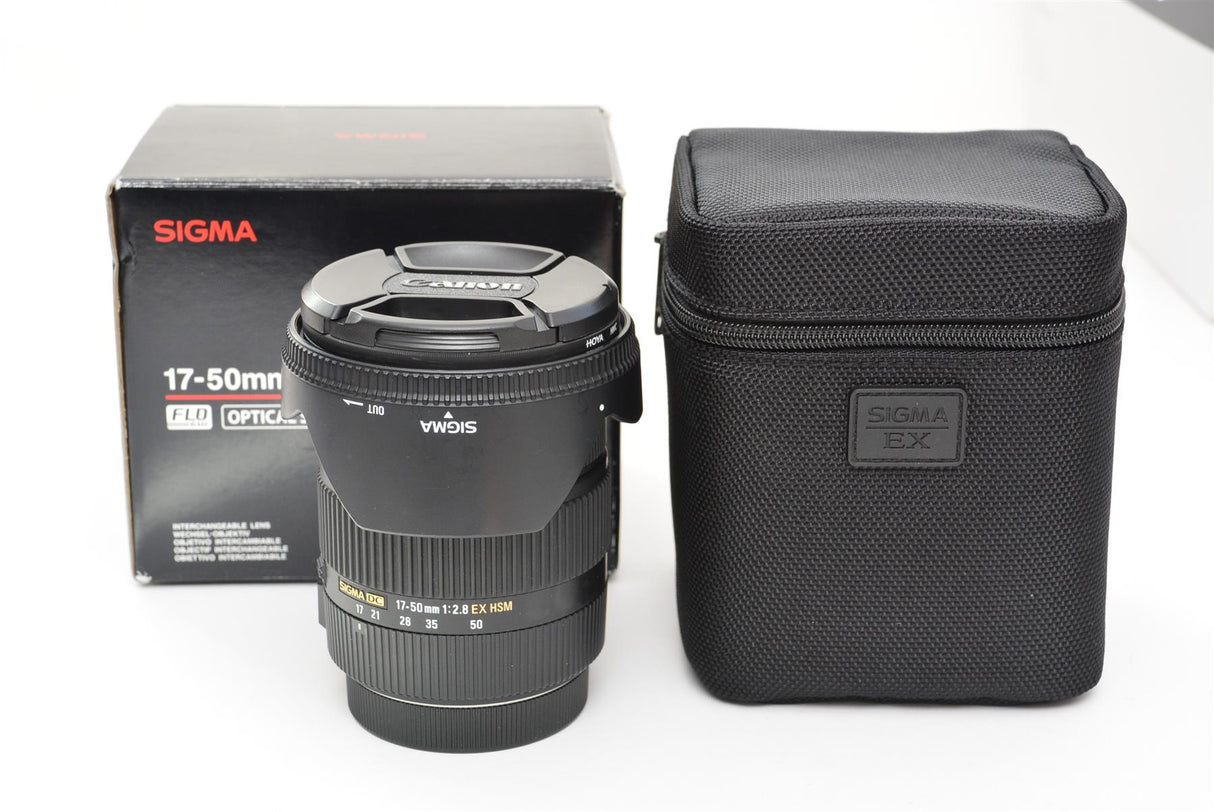Used Sigma 17-50mm f/2.8 EX DC OS Canon Fit Lens