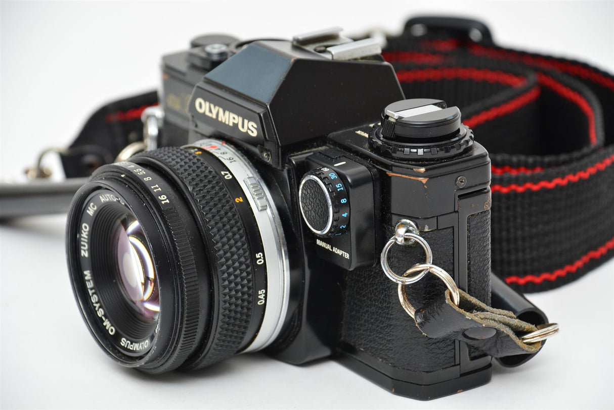 Used Olympus OM-10 Body with 50mm 1.8 Lens - Black