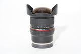 Ex Demo Samyang 12mm f/2.8 ED AS NCS Fisheye Lens For Sony E