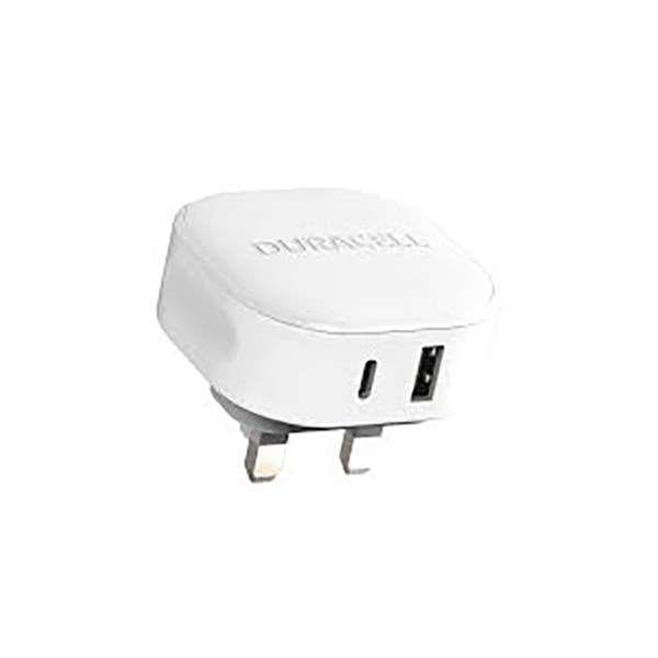 Duracell Fast Dual USB-C USB-A Charger