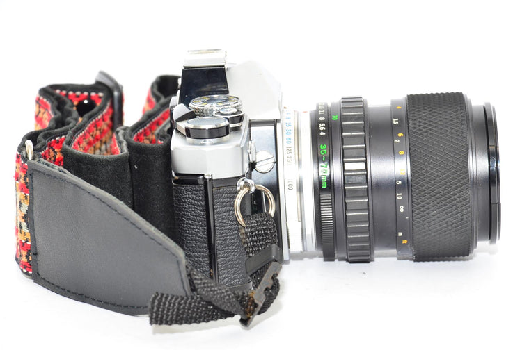 Used Olympus OM-1n with 35-70mm f/4 lens