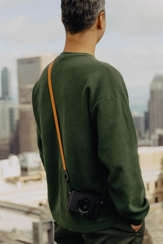 Peak Design Form Leather Camera Strap Long - Amber