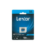 Lexar Micro SDHC UHS-1- Blue Series - V10 633x 100MB/s - 32GB