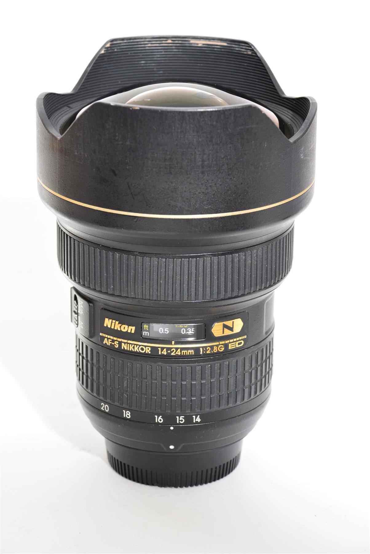 Used Nikon AF-S Nikkor 14-24mm f/2.8G ED N Lens