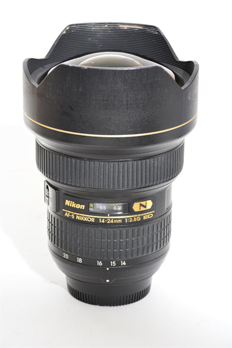 Used Nikon AF-S Nikkor 14-24mm f/2.8G ED N Lens