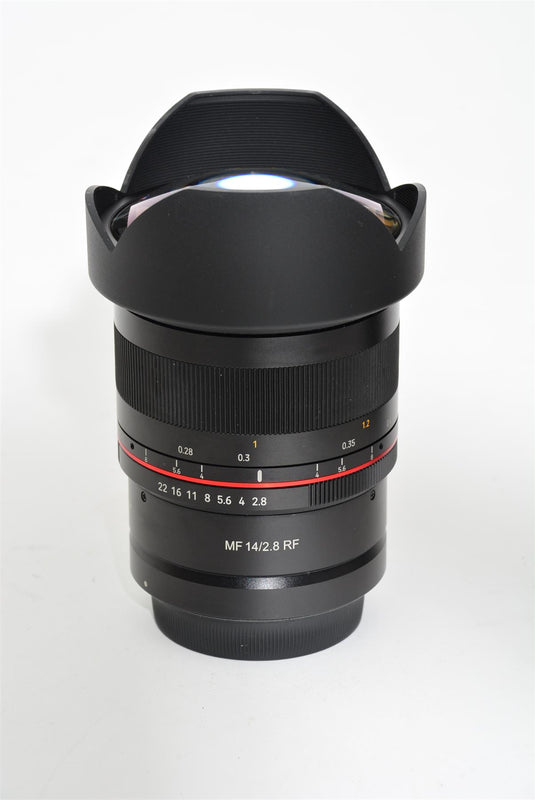 Used Samyang MF 14mm f/2.8 Ultra Wide Angle Lens For Canon RF
