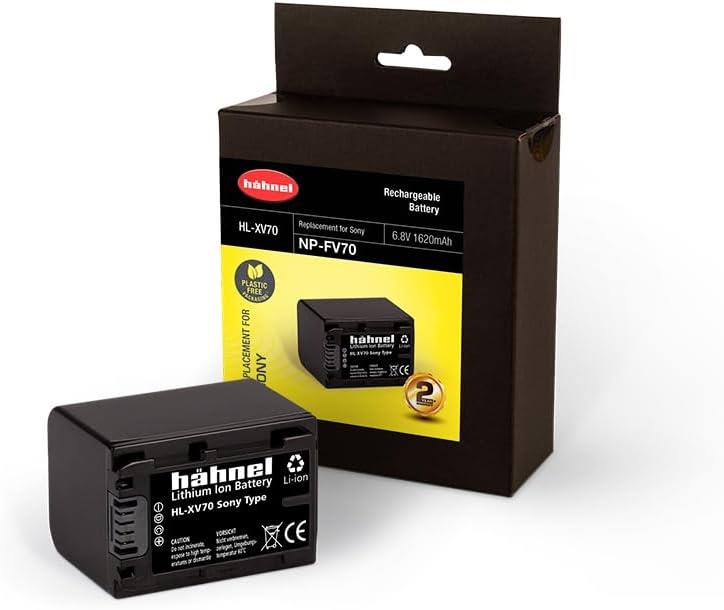Hahnel HL-XV70 Battery Replacement for Sony NP-FV70