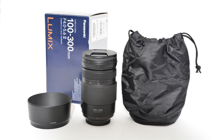 Used Panasonic Lumix G Vario 100-300mm F4.0-5.6 II Power OIS Lens
