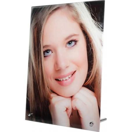 Personalised Photo Glass Rectangle Portrait - 8x10in