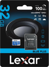 Lexar microSDHC Blue Plus UHS-1 32GB V10 R100MB/s