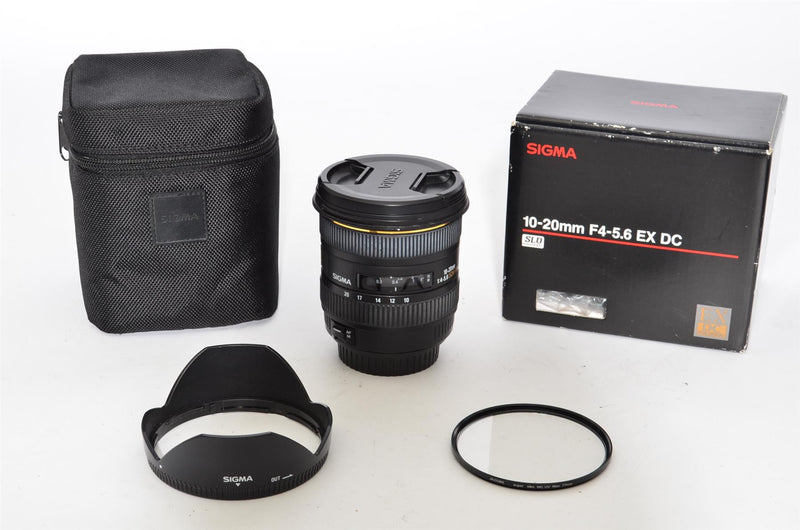 Used Sigma 10-20mm F4-5.6 EX DC Canon