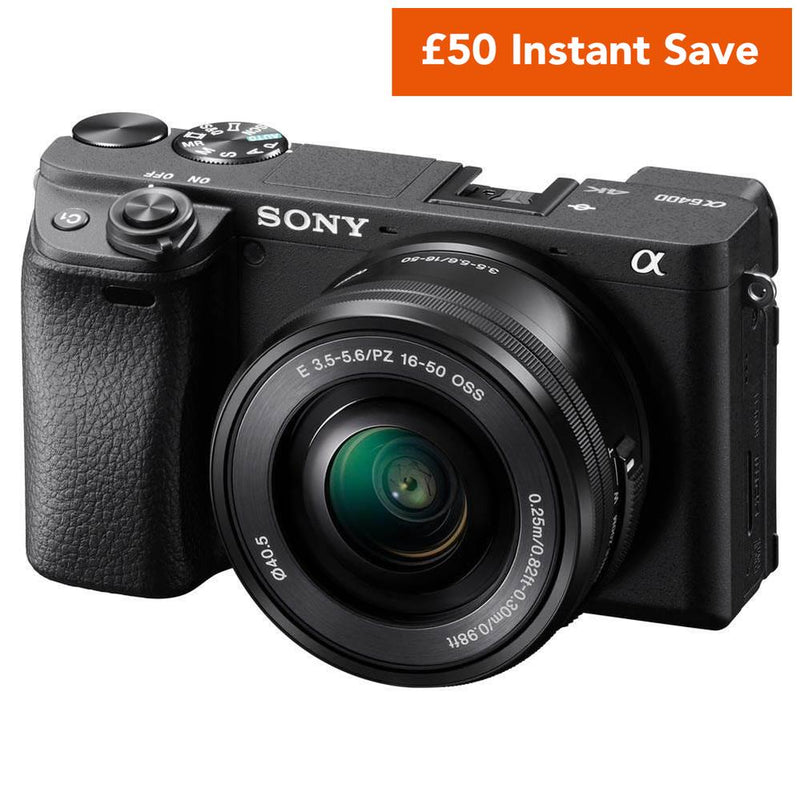 Sony A6400 with PZ 16-50mm F3.5-5.6 OSS II Lens
