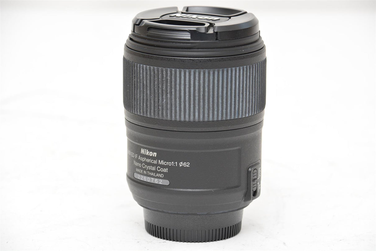 Used Nikon AF-S Micro Nikkor 60mm f/2.8G ED Lens