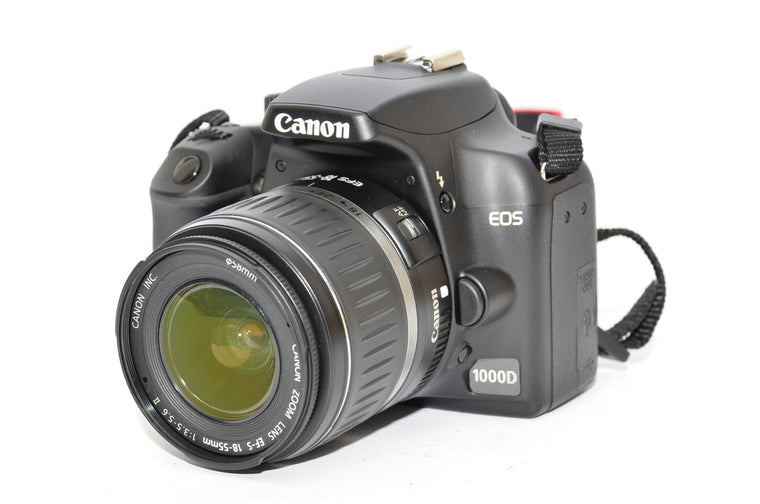 Used Canon EOS 1000D with 18-55mm f/3.5-5.6 II
