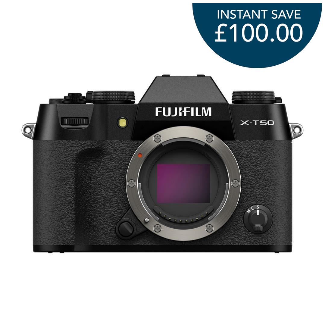 Fujifilm X-T50 Body Only - Black