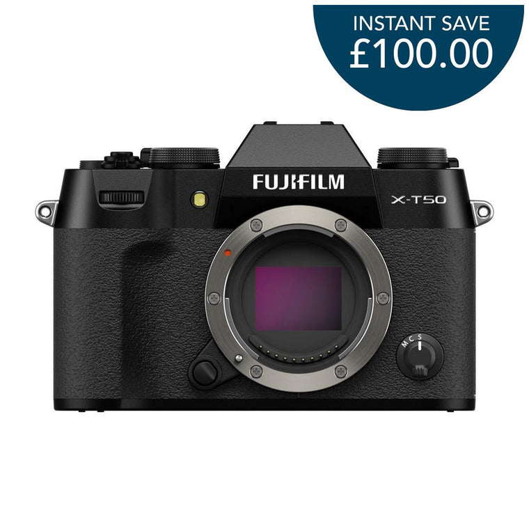 Fujifilm X-T50 Body Only - Black