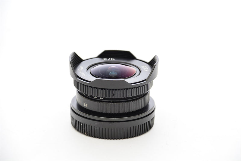 Used 8mm F3.8 Fisheye Lens for M43 MFT Mount