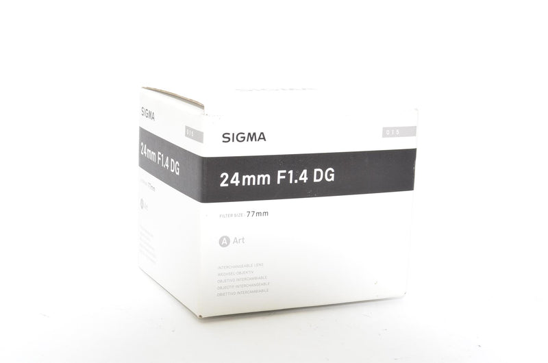 Used Sigma 24mm f/1.4 Art - Nikon fit