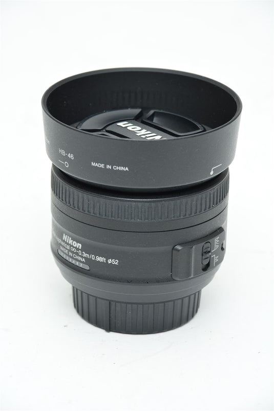 Used Nikon DX AF-s Nikkor 35mm f/1.8G Lens