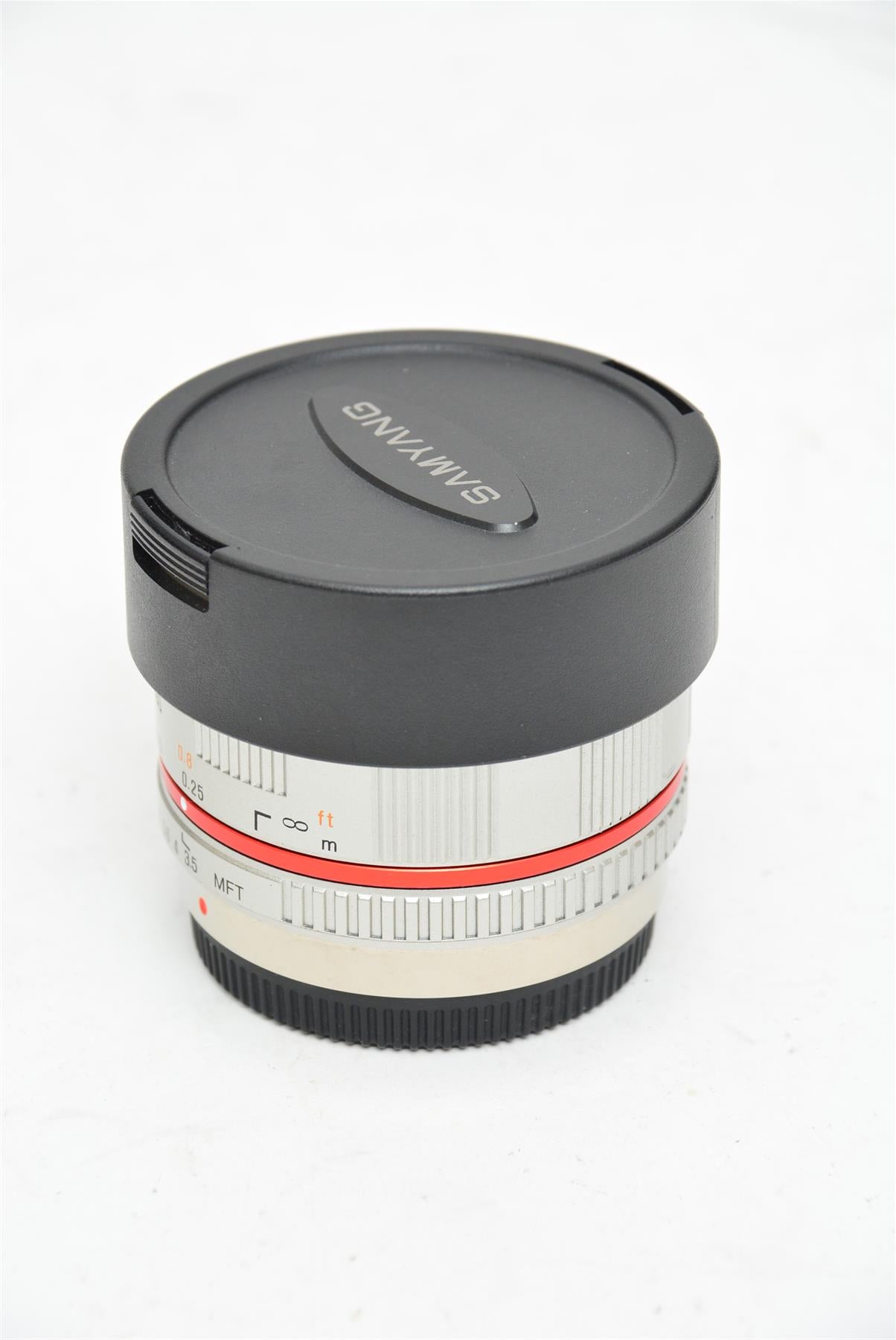Used Samyang 7.5mm f/3.5 UMC Fisheye MFT Lens - Silver