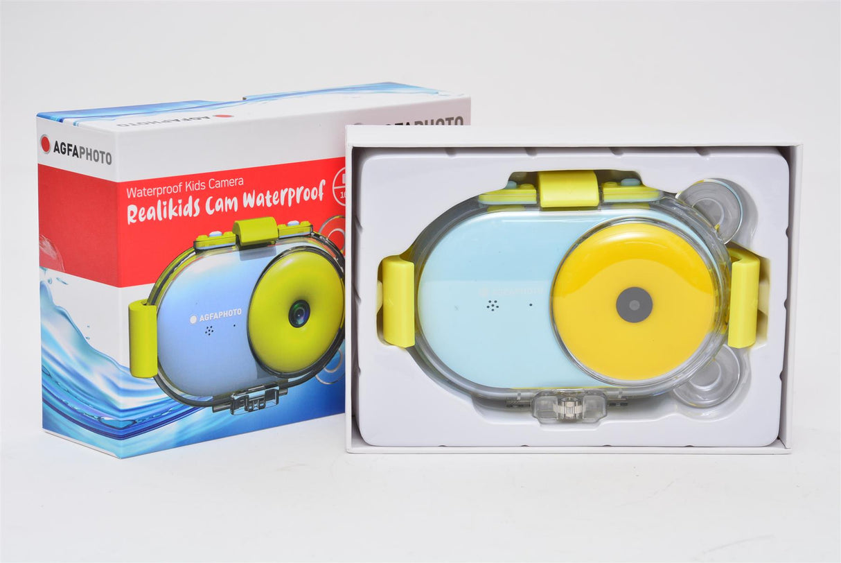 Ex Display AGFAPhoto Waterproof Realikids Camera Blue