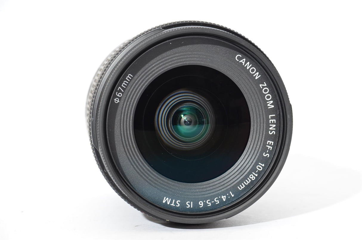 Used Canon EFS 10-18mm f/4.5-5.6 IS STM Lens