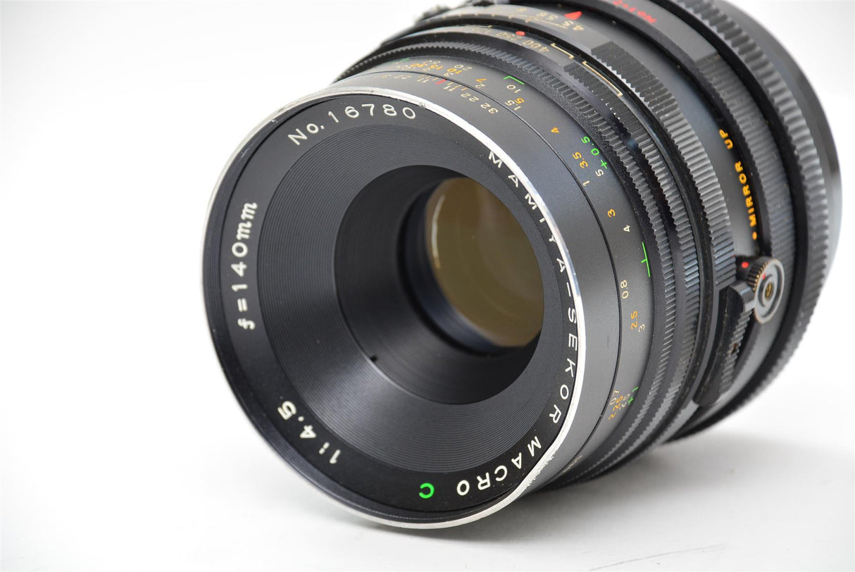 Used Mamiya-Sekor 140mm f/4.5 Macro C Lens