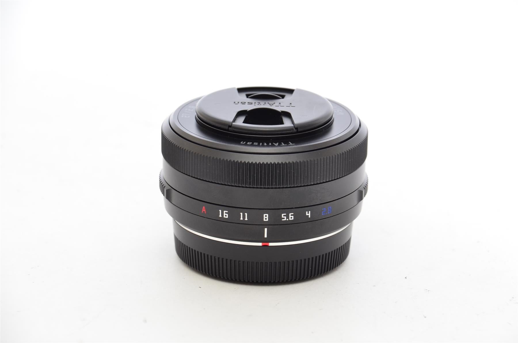 Used TTArtisan 27mm Lens Fuji X Mount – Cambrian Photography