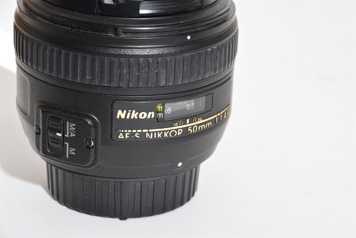 Used Nikon AF-S Nikkor 50mm f/1.4G Lens