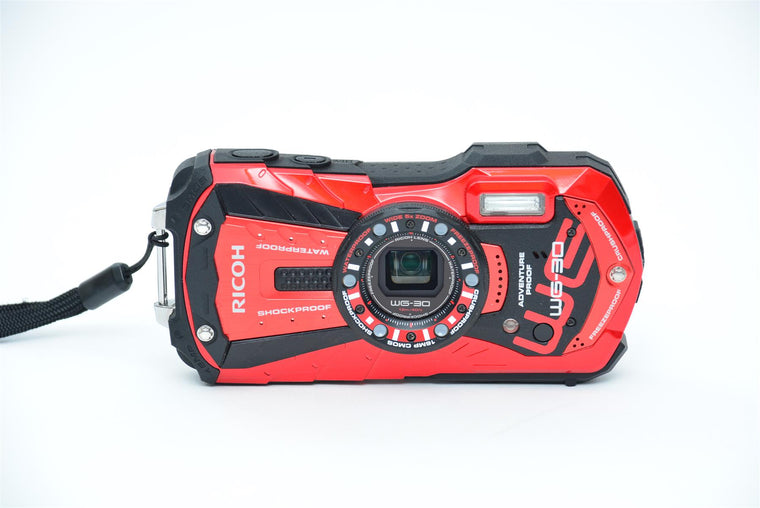 Used Ricoh WG-30 Waterproof Camera