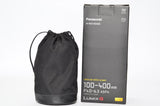 SPARES & REPAIRS Used Panasonic 100-400mm f/4-6.3 ASPH Leica DG Vario-Elmar