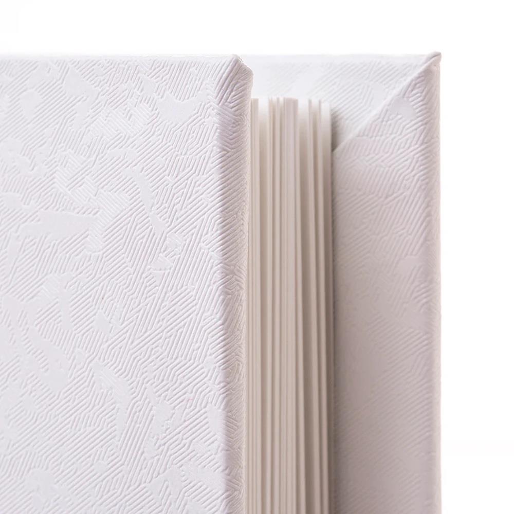 Kenro Traditional Wedding Album 22.5x23.5cm 60 Pages - White Satin