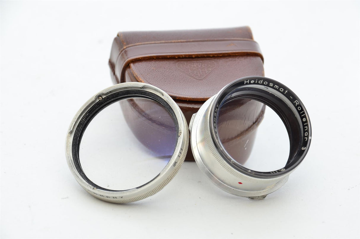 Used Rollei Bayonet III Close Up Set