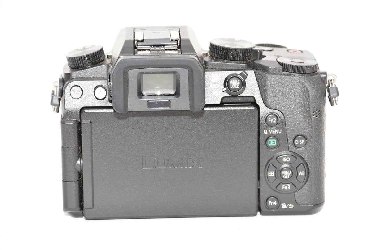 Used Panasonic Lumix G DMC-G7K Digital Camera Black with 14-42mm Kit Lens